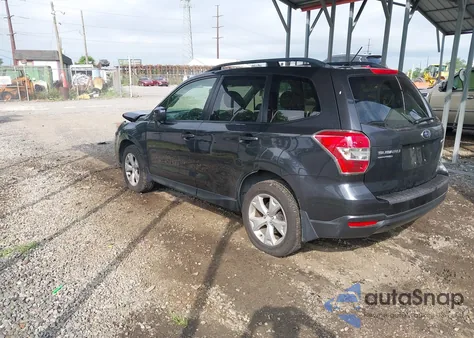 2015 Subaru Forester 2.5I Premium from USA, damaged, VIN JF2SJADC3FH454612